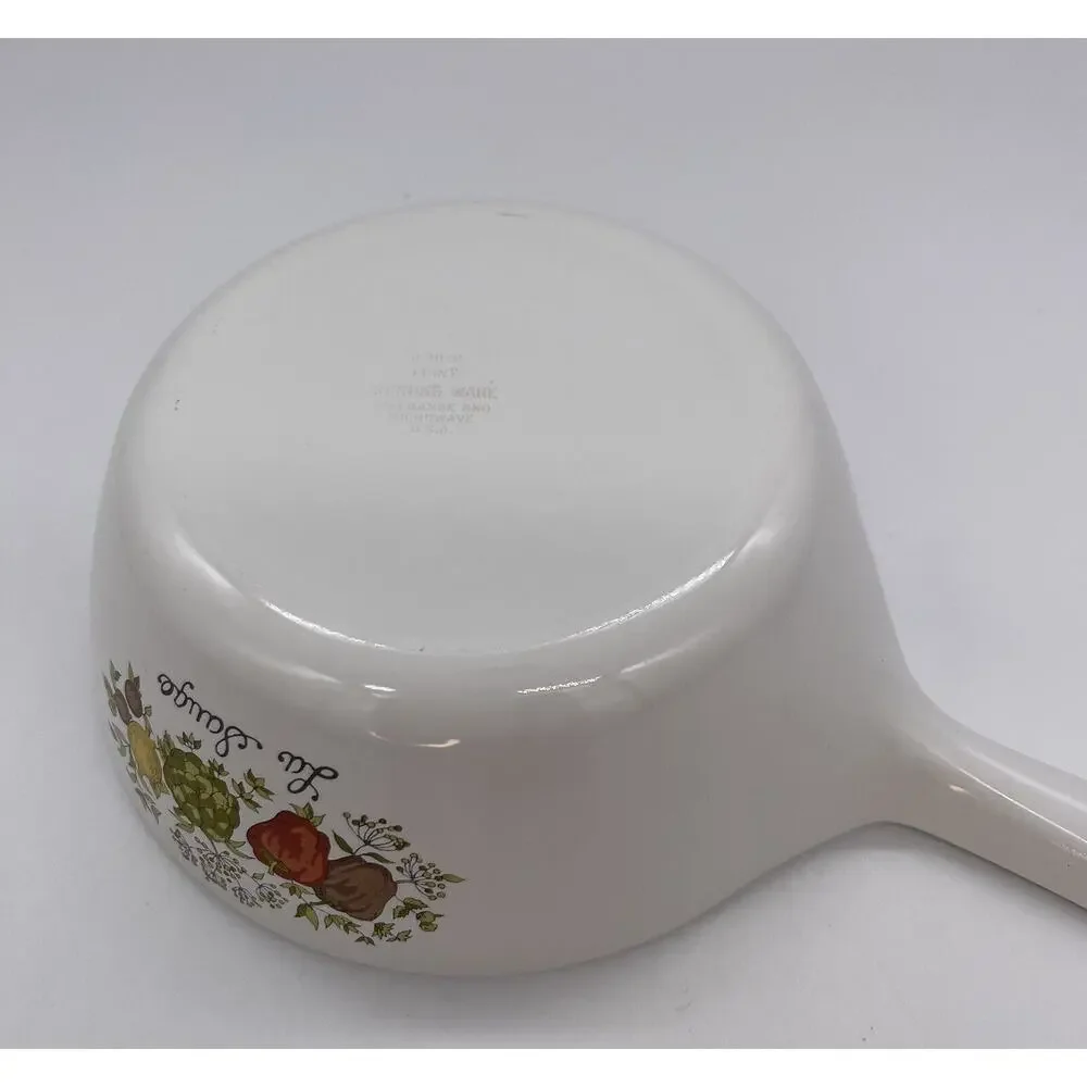 Vintage Corning Ware Spice of Life La Sauge Menuette 1 Pint Sauce Pan P-81-B